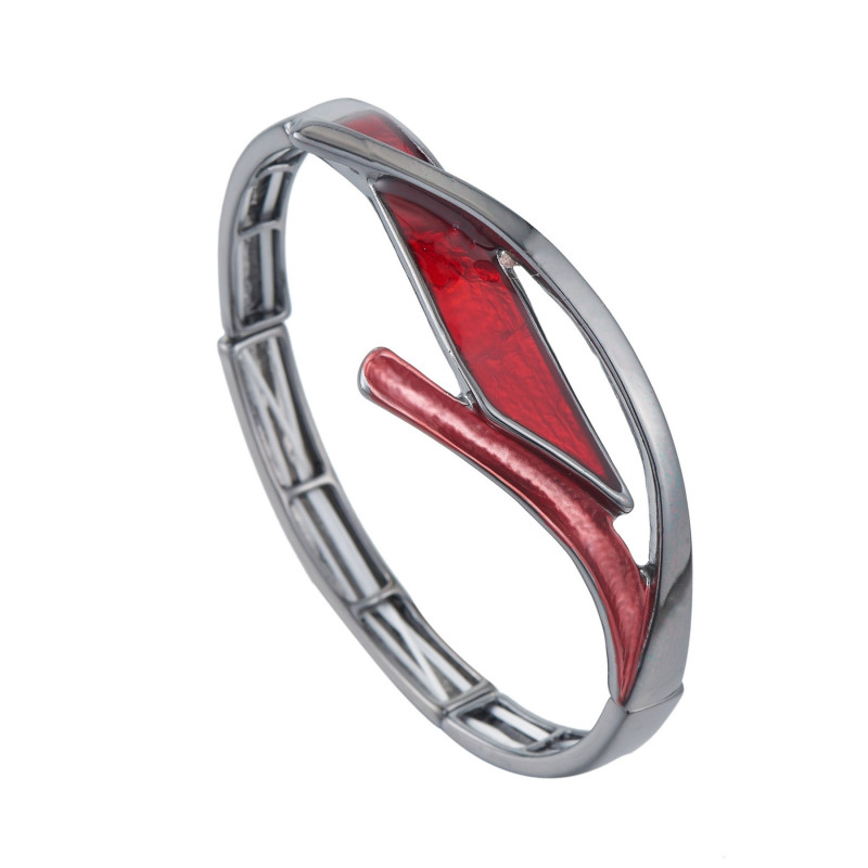 Armance - Bracelet elastique rouge