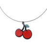 Kanta - Collier cerise
