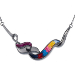 Aubane - Collier multicolore