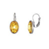 Agathe - Boucle oreille dormeuse jaune