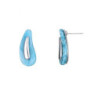 Fukui - Boucle d oreille bleu ciel