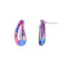 Fukui - Boucle d oreille multicolore