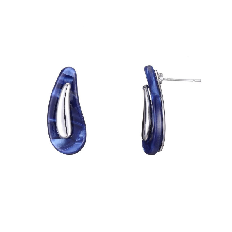 Fukui - Boucle d oreille bleue