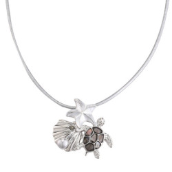 Geronte - Collier argenté