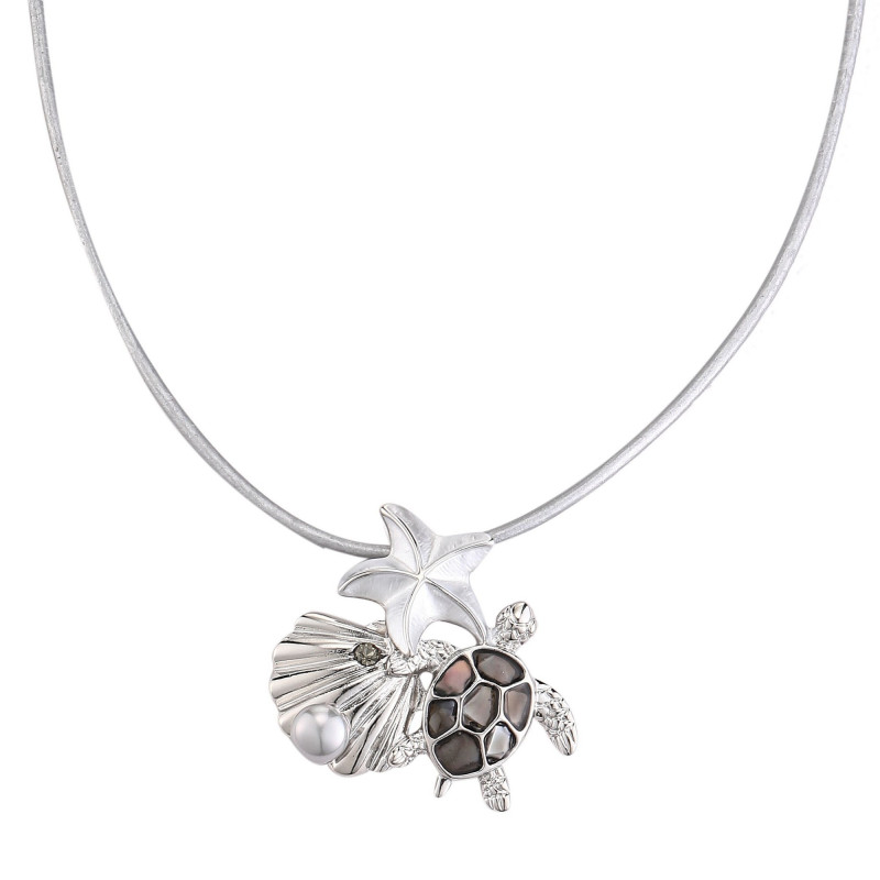 Geronte - Collier argenté