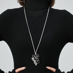 Olda - Sautoir argenté