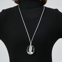 Osanne - Sautoir chat doré